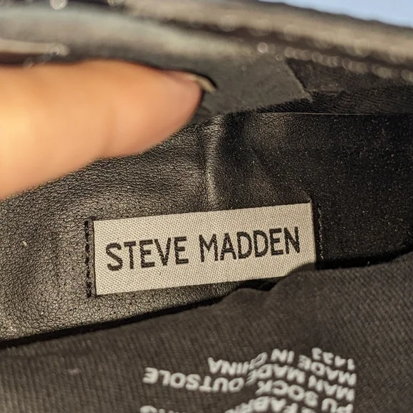 NWOT Steve Madden leather halle boots - Picture 9 of 16